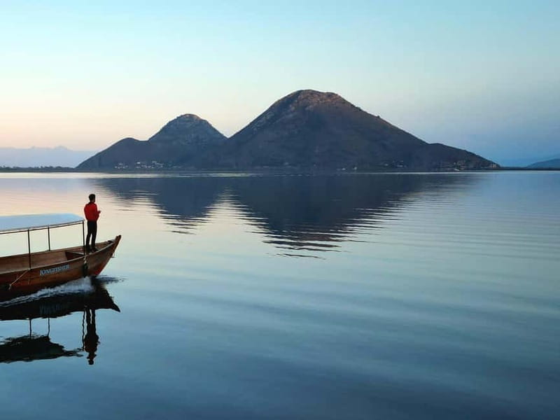 Skadar Lake: Guided Sunset Boat Tour with Wooden Boat & Wine - What the two-hour route feels like