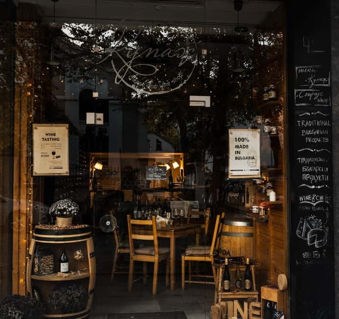 Sofia: Guided Tasting of Local Wines and Cheeses - The chalk map makes Bulgaria’s wine regions clear