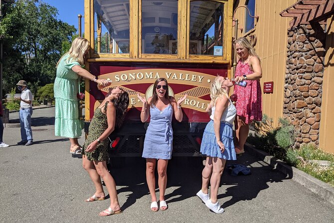Sonoma Valley Open Air Wine Trolley Tour - The real cost: $135 plus up to $160 in tastings