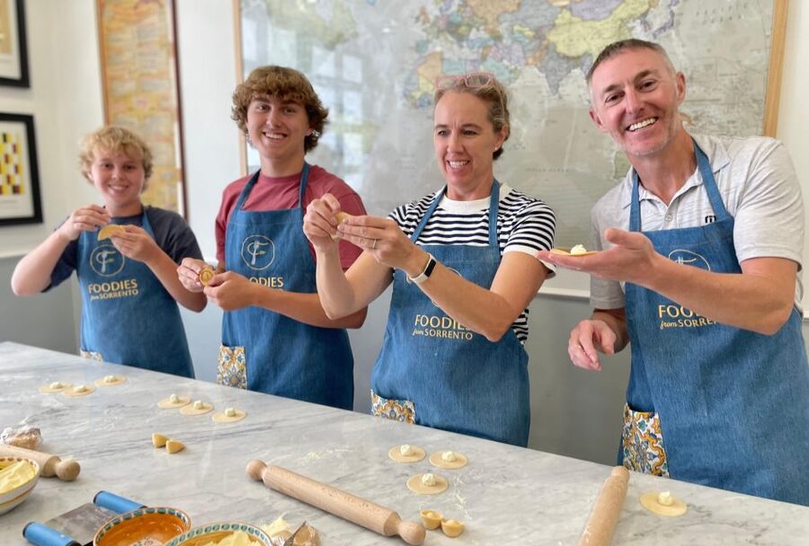 Sorrento: Pasta Masterclass with a Meal and Wine - Why the small group matters