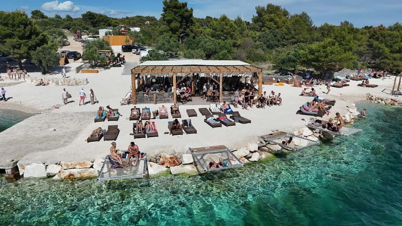 Split: Blue Lagoon & 3 Island Cruise with Wine & Snorkeling - Trogir: one hour among medieval stone streets