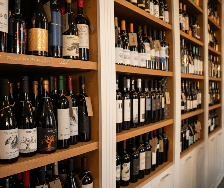 Split&Sip: Educational wine tasting - A Croatian wine lesson in the middle of Split