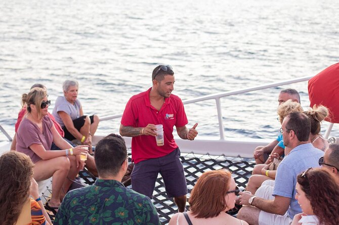 Sunset Cruise in Los Cabos with Jazz and Wine - Music, drinks, and the appetizer table
