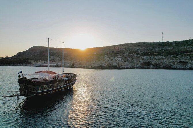 Sunset Cruise with Greek BBQ & Unlimited Aperol Spritz, Beer Wine - Kallithea Springs: one hour for swimming and dinner