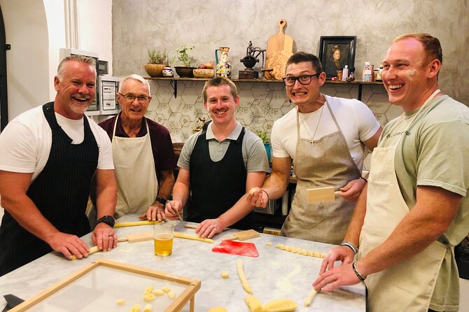 Super Fun Pasta & Gelato Class by Vatican with Wine + Oil Tasting - Location, timing, and what the price covers
