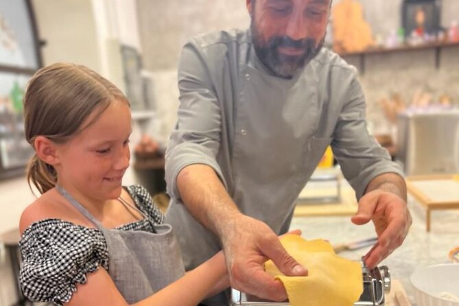 Super Fun Pasta & Gelato Class by Vatican with Wine + Oil Tasting - Seasonal sauce and a meal you actually eat