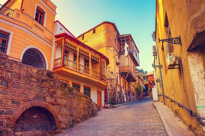 Tbilisi:Evening Walking & Talking Tour with Wine & Boat Ride - Crossing the Peace Bridge into Rike Park