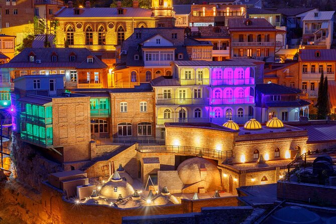 Tbilisi:Evening Walking & Talking Tour with Wine & Boat Ride - Rose Revolution Square to Rustaveli Avenue