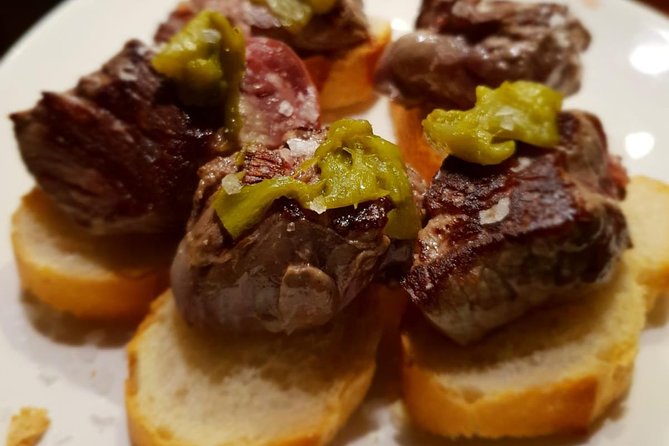 The Award-Winning Bilbao Food Tour & Wine Pairing by Basque Local - Five bars, five drink pairings, and a full meal