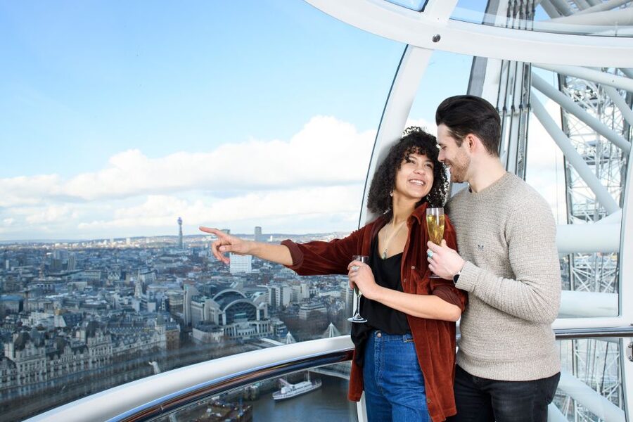 The London Eye Champagne Experience - Picking the right time of day