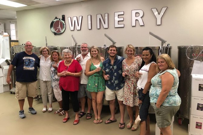 The Tour and Wine Tasting Experience at Aspirations Winery - Three wines from more than 35 choices