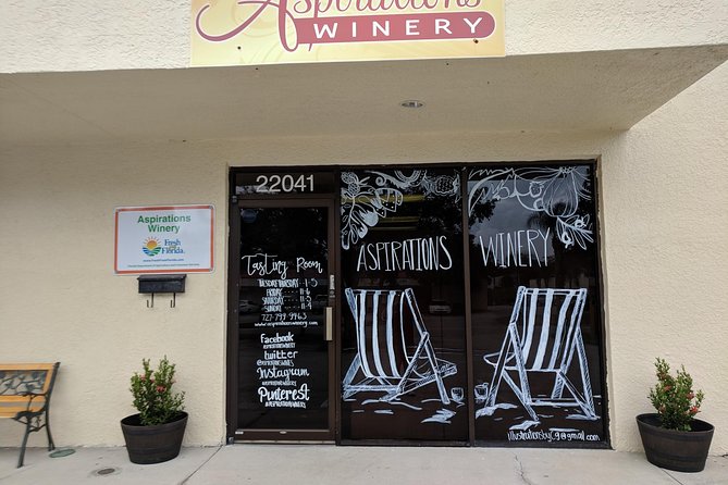 The Tour and Wine Tasting Experience at Aspirations Winery - Inside the compact production room
