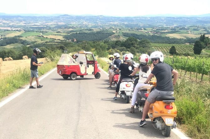 Tuscany Vespa Tour from Florence with Wine Tasting - Two hours of riding through the Tuscan hills