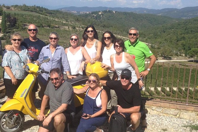 Vespa Tour with Lunch&Chianti Winery from Siena - The return ride and the group format