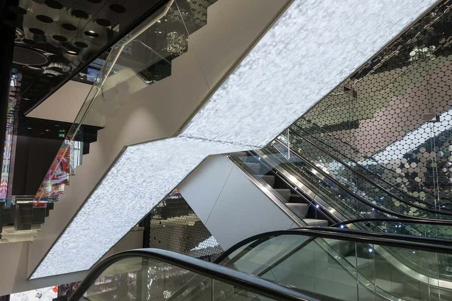 Vienna: Swarovski House Tour with Champagne & Gift - Cascade, movie connections, and the fun details