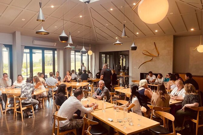 Waiheke Island Wine Tour with Scenic Vineyards & Tastings - Mudbrick Winery, the scenic finish