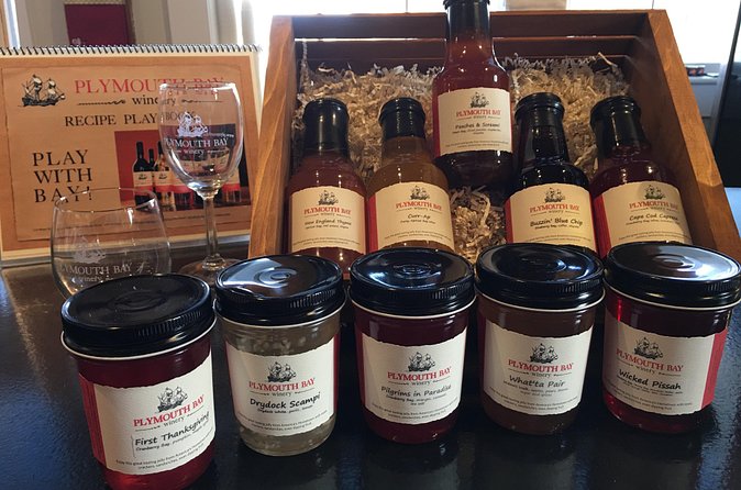 Wine and Wine Jelly-Sauce Tasting on Plymouth Bay - How the tasting unfolds