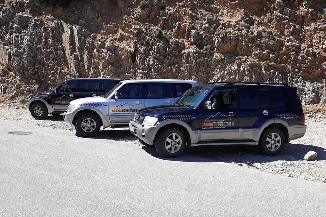 Wine & Olive Oil Tour with lunch at the White Mountains - The Sebronas gorge route by 4WD