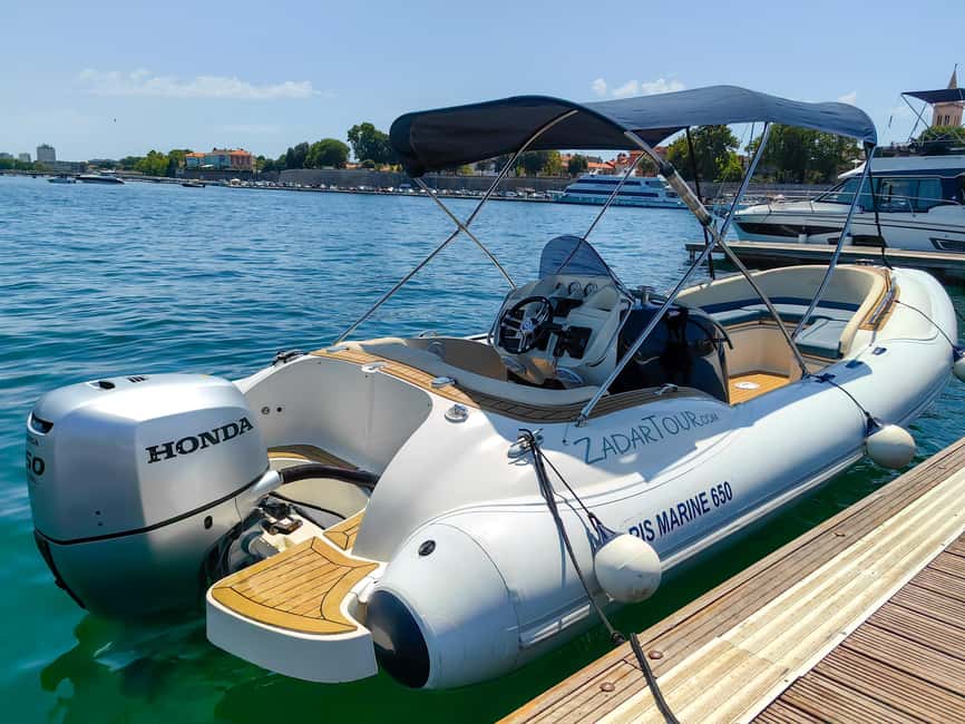 Zadar: Guided Speedboat Tour with Food, Oil & Wine Tasting - Key points to know before booking